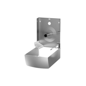 Orbis WC-papierdispenser voor grote rollen HxBxD 333xx265x141 mm voor 1 Jumborol geborsteld RVS 158925