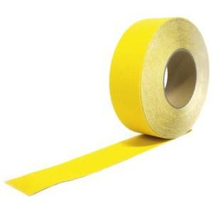 Orbis vloermarkeertape L 18,3 m B 50 mm antislip geel 184420