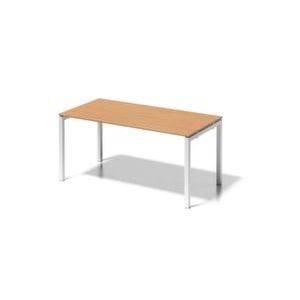 Orbis bureau HxBxD 740x1600x800 mm blad beuken 4 voeten verkeerswit 185354