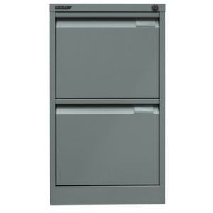 Orbis hangmappenkast HxBxD 711x413x622 mm 2 laden één baan zilverkleurig 185592