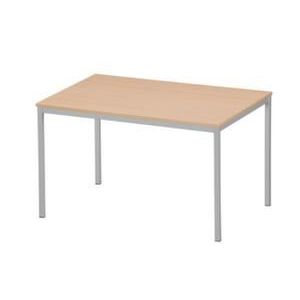 Orbis multifunctionele tafel met vierkante buizen HxBxD 720x1200x800 mm beukenhouten blad onderstel RAL 7035 214544