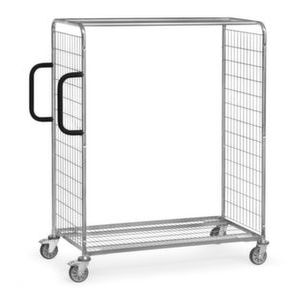 Orbis verzamelwagen draagvermogen 300 kg 1etage laadvlak LxB 1250x610 mm frame met verzinkt TPE-banden 218915