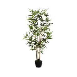 Orbis kunstplant bamboe H 1200 mm polyester-hout pot kunststof zwart 219520