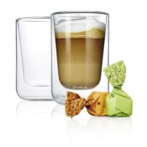 Orbis set kopjes voor cappuccino thermoglas inhoud 250 ml 219586