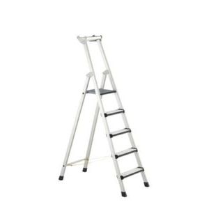 Orbis ladder aluminium een zijde L 2,06 m 5 treden 219709