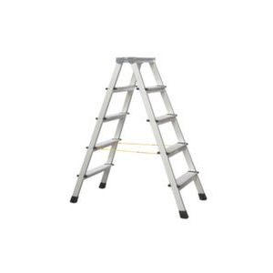 Orbis ladder aluminium beide zijden L 1,36 m 2x5 treden 219724