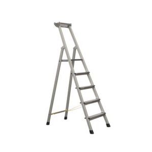 Orbis ladder aluminium een zijde L 2,1 m 5 treden 219730