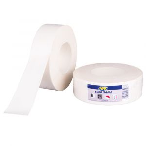 HPX gaffer textiel montage 6000 tape wit 25 mm x 50 m AW2550