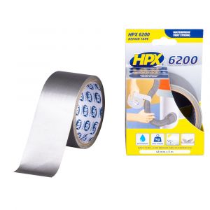 HPX Pantser reparatie tape zilver 48 mm x 5 m CB5005