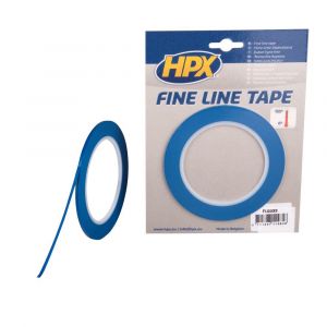 HPX Fine line tape hittebestendige lineerband blauw 3 mm x 33 m FL0333