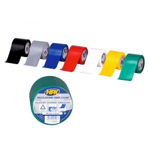 HPX PVC isolatietape groen 50 mm x 10 m VI5010