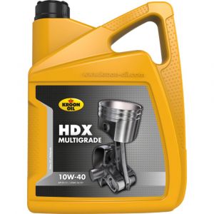 Kroon Oil HDX 10W-40 minerale motorolie Mineral Multigrades passenger car 5 L can 303