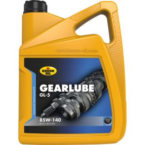 Kroon Oil Gearlube GL-5 85W-140 handgeschakelde transmissie olie 5 L can 1329