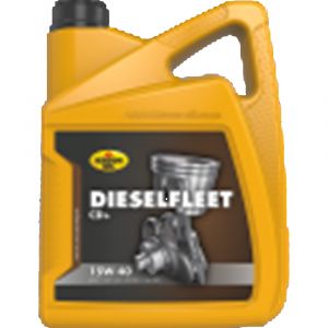 Kroon Oil Dieselfleet CD+ 15W-40 minerale diesel motorolie Mineral Multigrades Heavy Duty 5 L can 31320