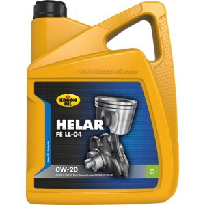 Kroon Oil Helar FE LL-04 0W-20 synthetische motorolie Synthetic Multigrades passenger car 5 L can 32498