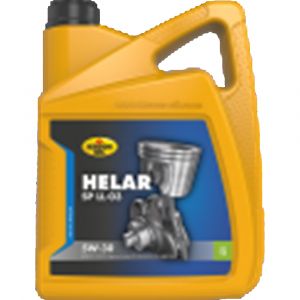 Kroon Oil Helar SP 5W-30 LL-03 synthetische motorolie Synthetic Multigrades passenger car 5 L can 33088