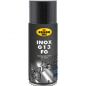 Kroon Oil Inox G13 FG RVS reiniger voedselveilig Food Grade A7 400 ml aerosol 35659