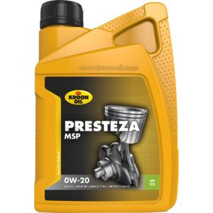 Kroon Oil Presteza MSP 0W-20 motorolie half synthetisch 1 L flacon 36495