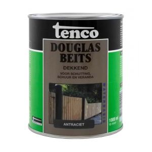 Tenco Douglasbeits dekkend antraciet 1 L blik 11070202