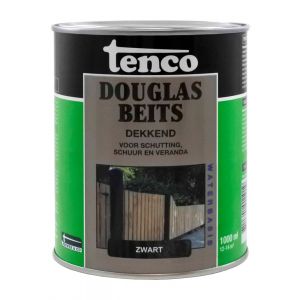 Tenco Douglasbeits dekkend zwart 1 L blik 11070302