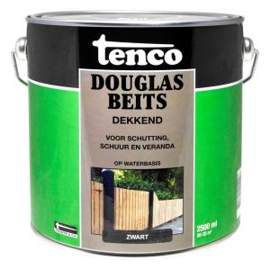 Tenco Douglasbeits dekkend zwart 2,5 L blik 11070304