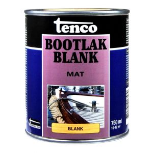 Tenco Bootlak blank mat 0,75 L blik 11252002