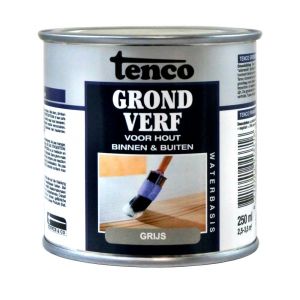 Tenco Grondverf waterbasis grijs 0.25 L blik 11204201