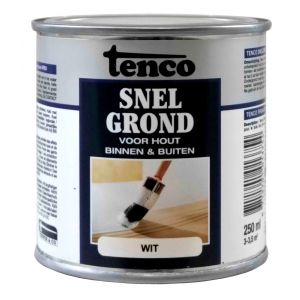 Tenco Snelgrond sneldrogende grondverf wit 0,25 L blik 11207001