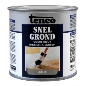 Tenco Snelgrond sneldrogende grondverf grijs 0,25 L blik 11208001