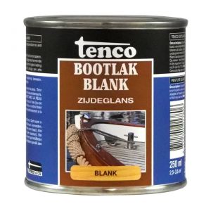 Tenco Bootlak blank zijdeglans 0,25 L blik 11251302