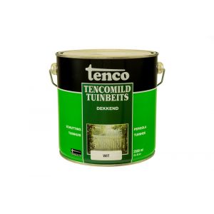 TencoMild houtbeschermingsbeits dekkend wit 2,5 L blik 11093004
