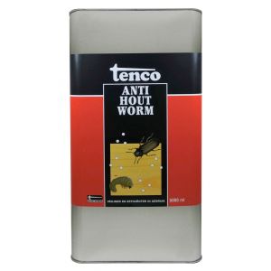 Tenco Anti-Houtworm kleurloos blank 5 L blik 15230006