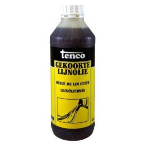 Tenco Lijnolie gekookt bruin 1 L flacon 15190001