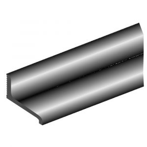 Ellen lekdorpelprofiel aluminium ALD-A125 ongeboord 500 cm 430500950