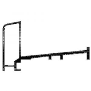 Ellen onderdorpel opbouw slijtprofiel deur aluminium ANB-S6 300 cm 340900930