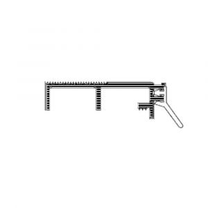Ellen slijtdorpel ANB-6N 100 cm 330700210