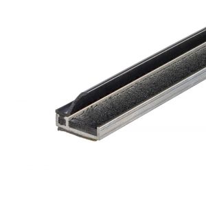 Ellen inbouwprofiel tochtband aluminium voor 6 mm afbouwspeling AIB 3N XL Fire zelfklevend 300 cm 310110993