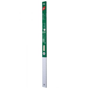 Ellen dorpelprofiel met borstel kunststof Basic wit 100 cm 110101250