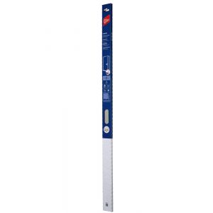 Ellen dorpelprofiel met borstel aluminium Robust met veloursborstel 100 cm 30550050