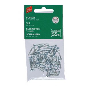 Ellen profiel schroef 2.6x16 mm set 55 stuks 850100550
