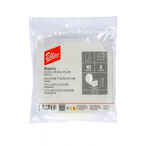 Ellen inbouwprofiel tochtband schuim zelfklevend Weatherstrip Foam 12x6 mm 10 m 620401450