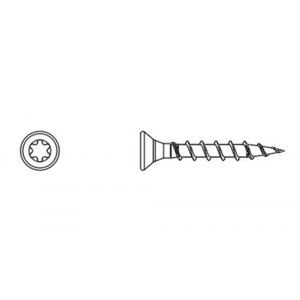 Ellen profiel schroef 2.6x16 mm set 55 stuks 850100550
