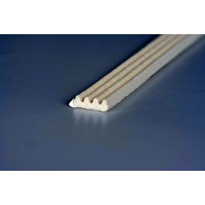 Ellen inbouwprofiel tochtband kunststof zelfklevend Weatherstrip Small kleine kier wit 7.5 m 600101050