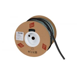 Ellen inbouwprofiel tochtband kunststof zelfklevend Weatherstrip Medium gemiddelde kier zwart 2x50 m 600304515.1