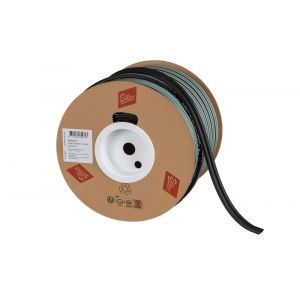 Ellen inbouwprofiel tochtband kunststof zelfklevend Weatherstrip Large grote kier zwart 2x50 m 600504515.1