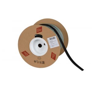 Ellen inbouwprofiel tochtband kunststof zelfklevend Weatherstrip Small kleine kier zwart 2x50 m 600104515.1