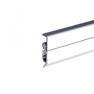 Ellen opbouw tochtprofiel aluminium Elro XL wit 230 cm 50201223
