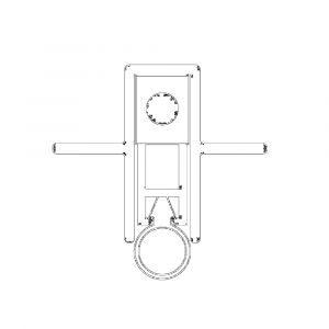 Ellen Matic valdorpel aluminium 2K Euro 63 cm 200700131