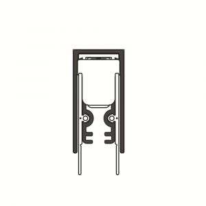 Ellen Matic valdorpel geluidsdempend aluminium Optimal Seal 102,8 cm 203300125