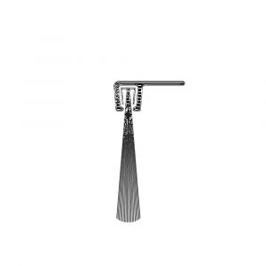 Ellen dorpel tochtprofiel met borstel aluminium IBS-90-32 100 cm 41600010